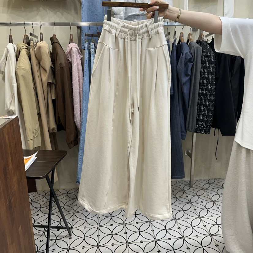 BAMBOLINA韓國代購女士新品熱賣推薦職業26春夏人氣休閑褲BAMBOLINA休閑褲