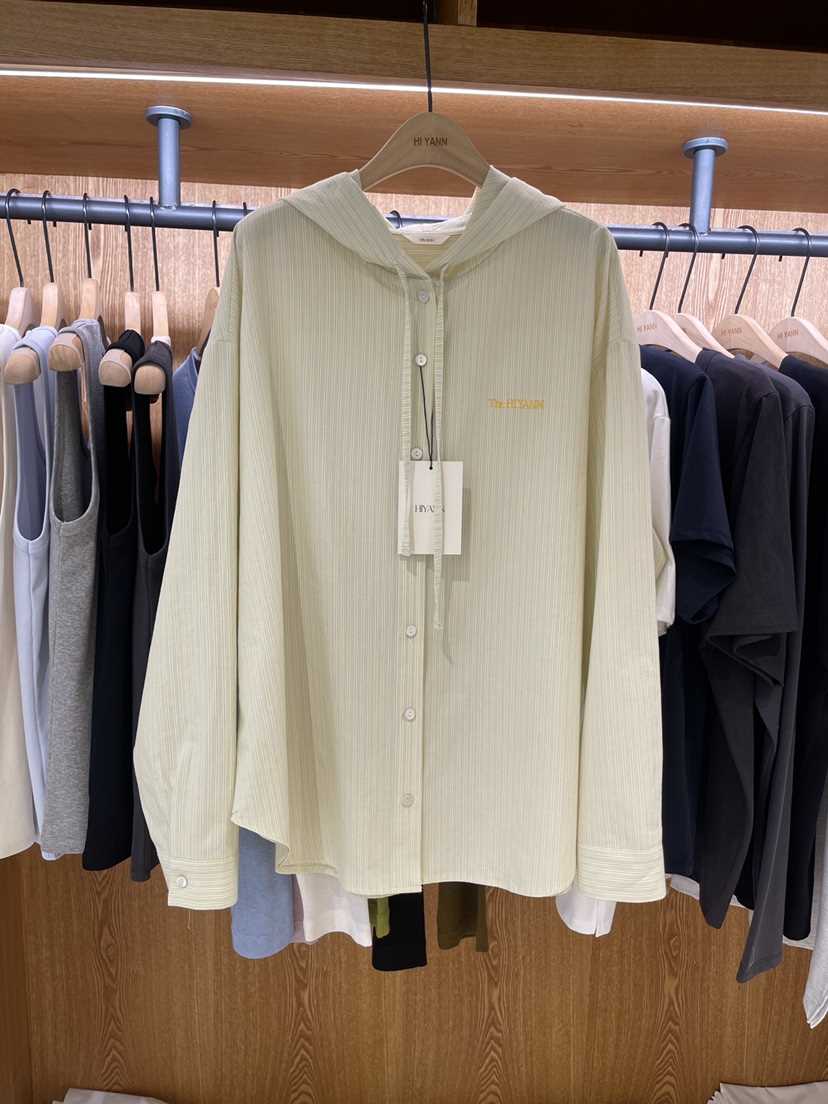 HI YANN韓國直郵女裝新款時尚職業休閑推薦26春夏襯衫蕾絲衫HI YANN襯衫/蕾絲衫