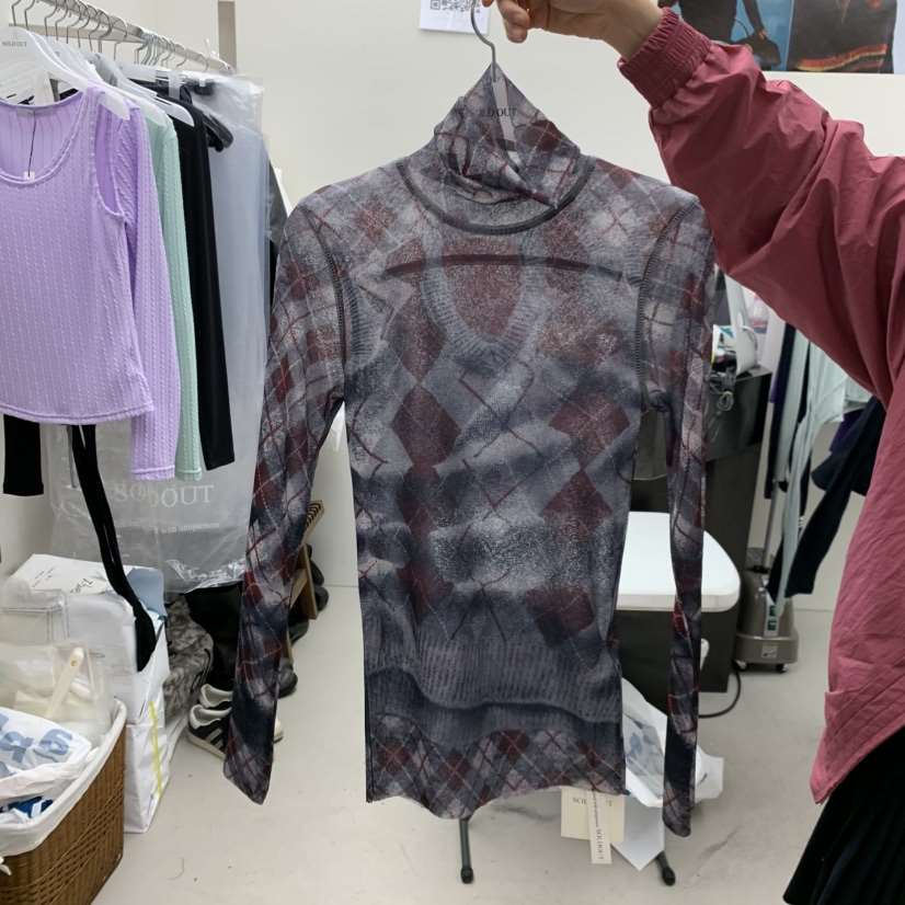 SOLD OUT東大門直郵女士新品真品人氣職業26春夏長袖T恤SOLD OUT長袖T恤