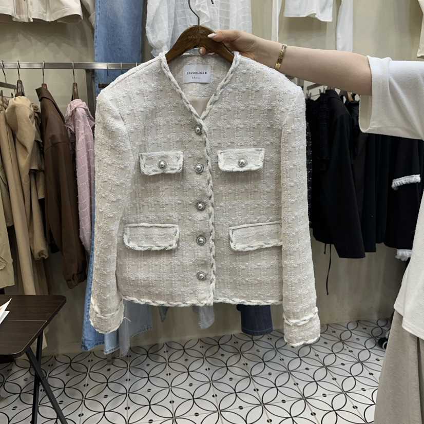 BAMBOLINA東大門實拍女裝新品26春夏休閑熱賣職業推薦夾克BAMBOLINA夾克