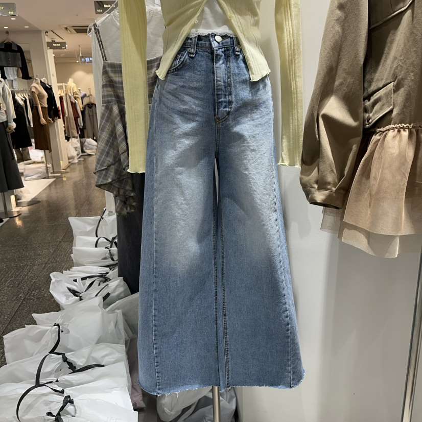 BAIE.38東大門直郵女裝新品真品職業人氣休閑26春夏牛仔褲BAIE.38牛仔褲