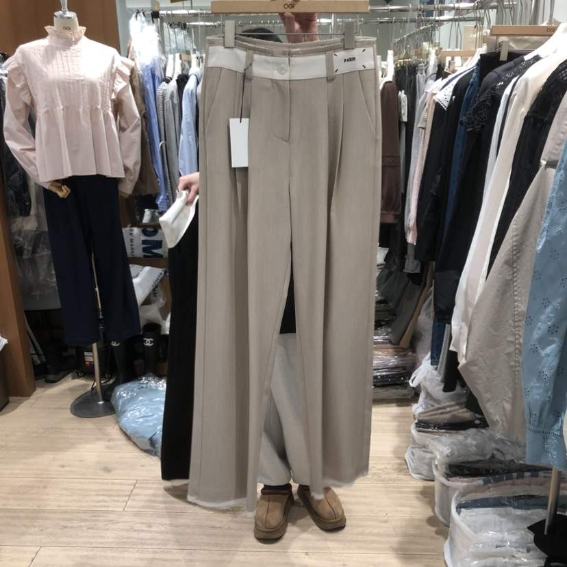 OGI東大門直郵女士新款職業推薦人氣真品休閑熱賣26春夏休閑褲FLat OGI休閑褲