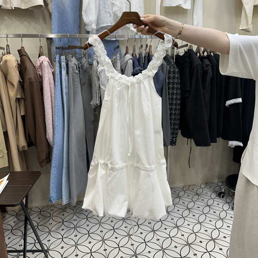 BAMBOLINA韓國代購女士新品時尚真品職業26春夏推薦連衣裙BAMBOLINA連衣裙