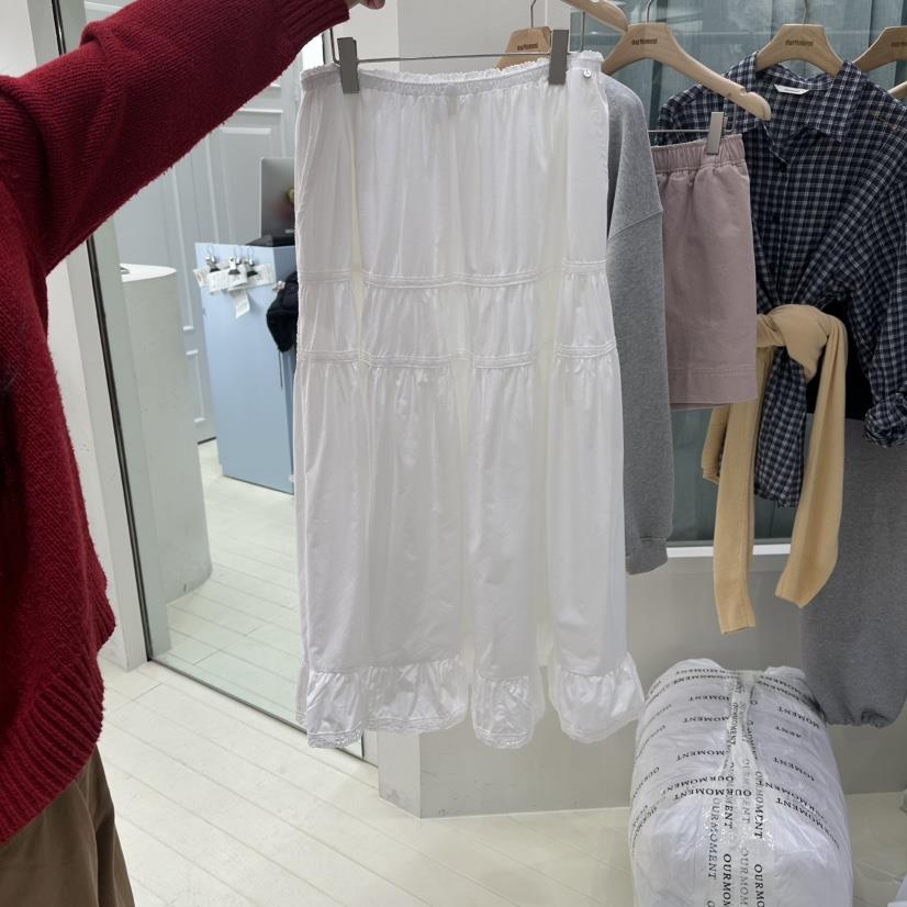 OURMOMENT東大門代購女士新款時尚職業休閑人氣26春夏長裙OURMOMENT長裙