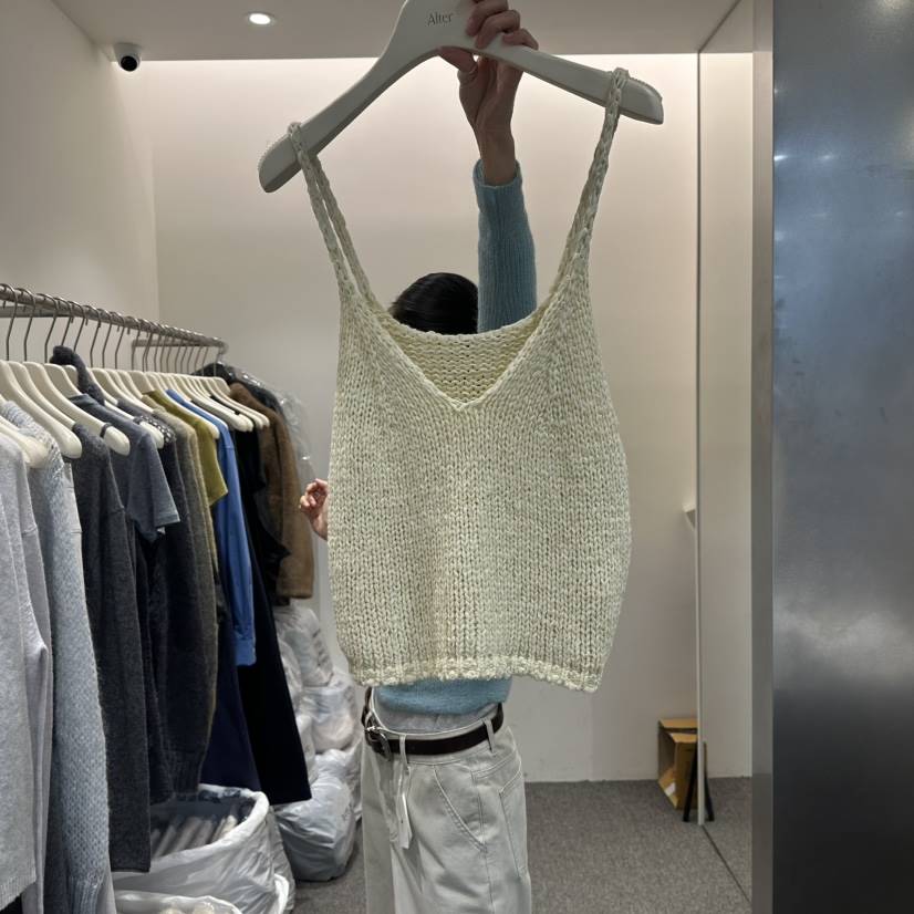 ALTER東大門直郵女士新品26春夏真品休閑職業推薦吊帶背心Alter吊帶/背心