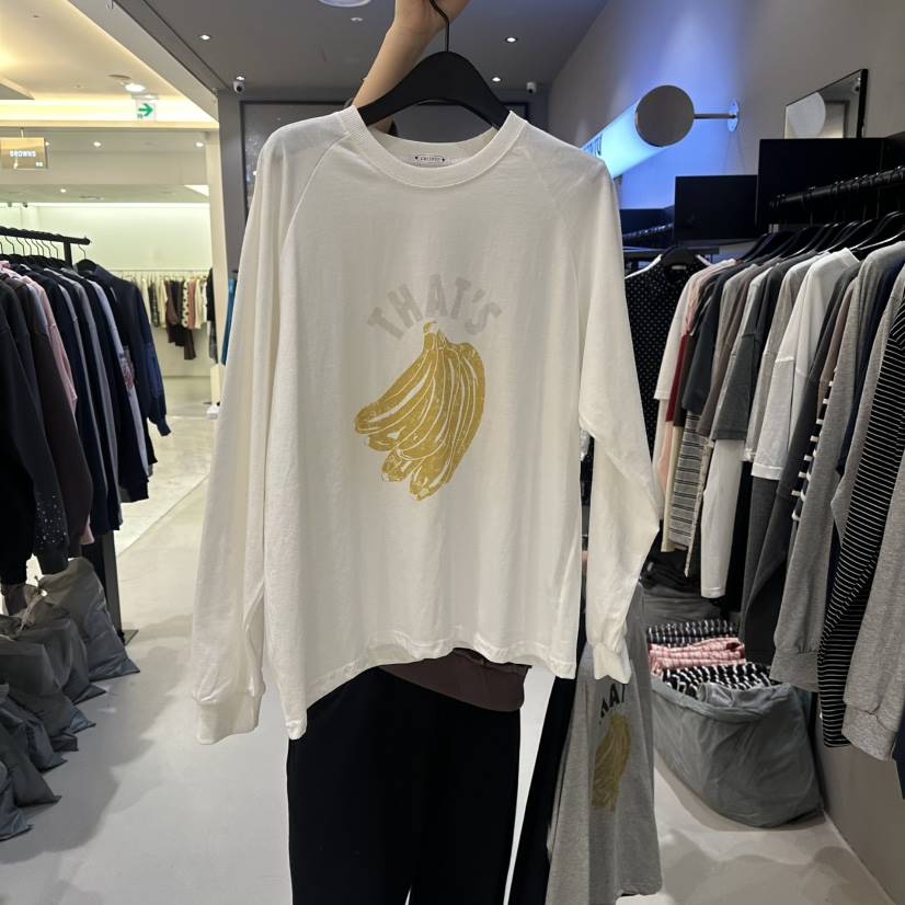 CREDITO韓國直郵女裝新品26春夏職業休閑時尚熱賣長袖T恤CREDITO長袖T恤