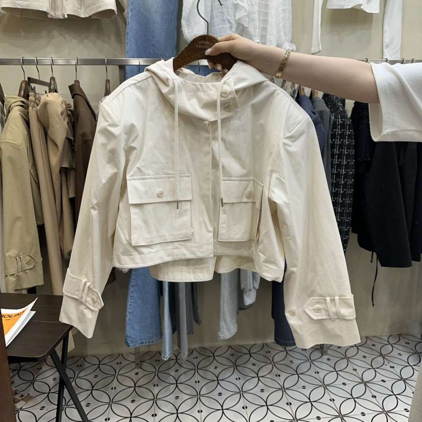 BAMBOLINA韓國代購女裝新品真品休閑熱賣26春夏時尚人氣夾克BAMBOLINA夾克