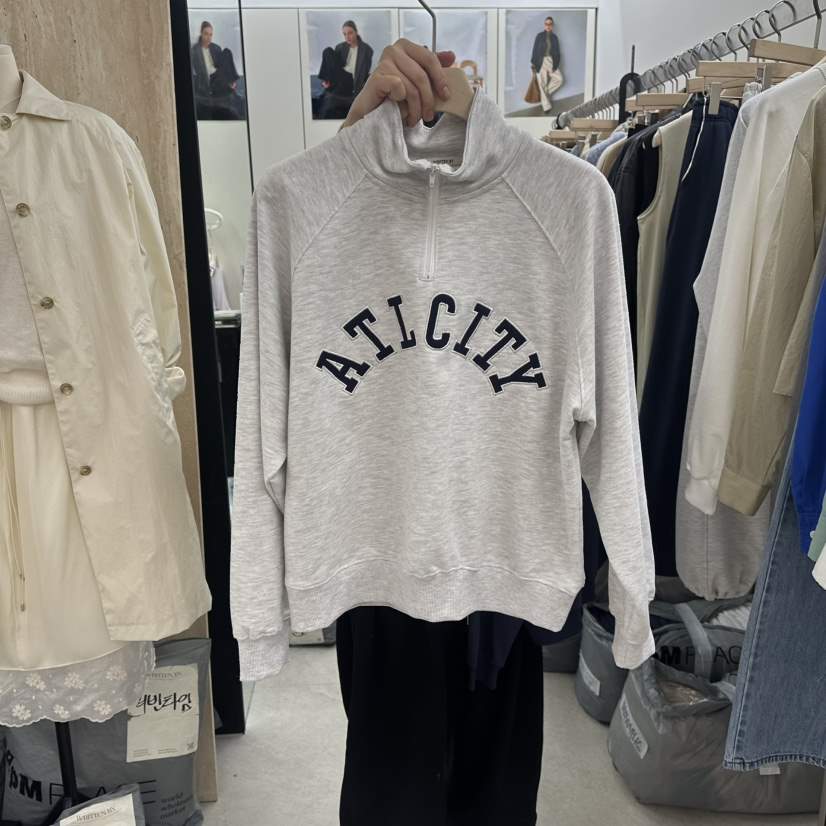 WRITTEN BY東大門實拍女裝新品熱賣人氣時尚休閑衛衣拉鏈WRITTEN BY衛衣