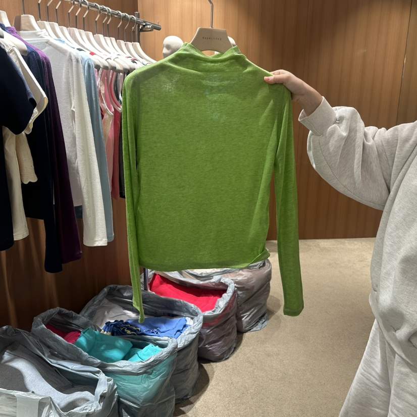 REPERTORY韓國直郵女裝新款職業真品熱賣時尚人氣長袖T恤REPERTORY長袖T恤