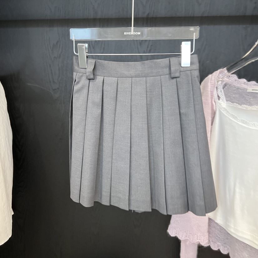 RIVEROOM東大門直郵女裝新品時尚26春夏真品短裙百褶褶裙RIVEROOM短裙