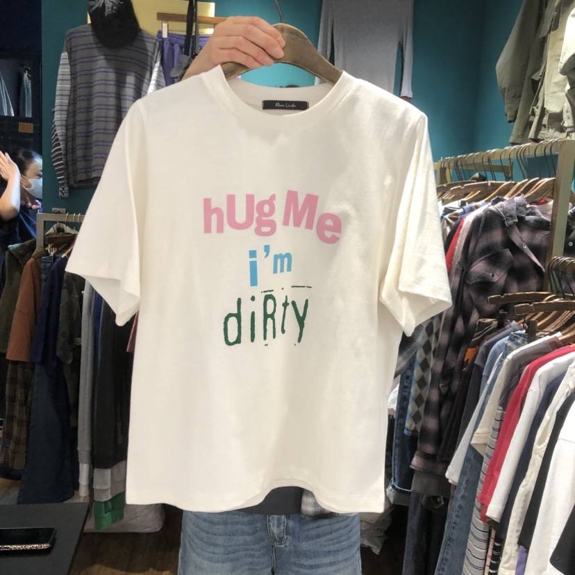 MERCI LINDA東大門代購女裝新品休閑推薦職業熱賣人氣T恤MERCI LINDAT恤