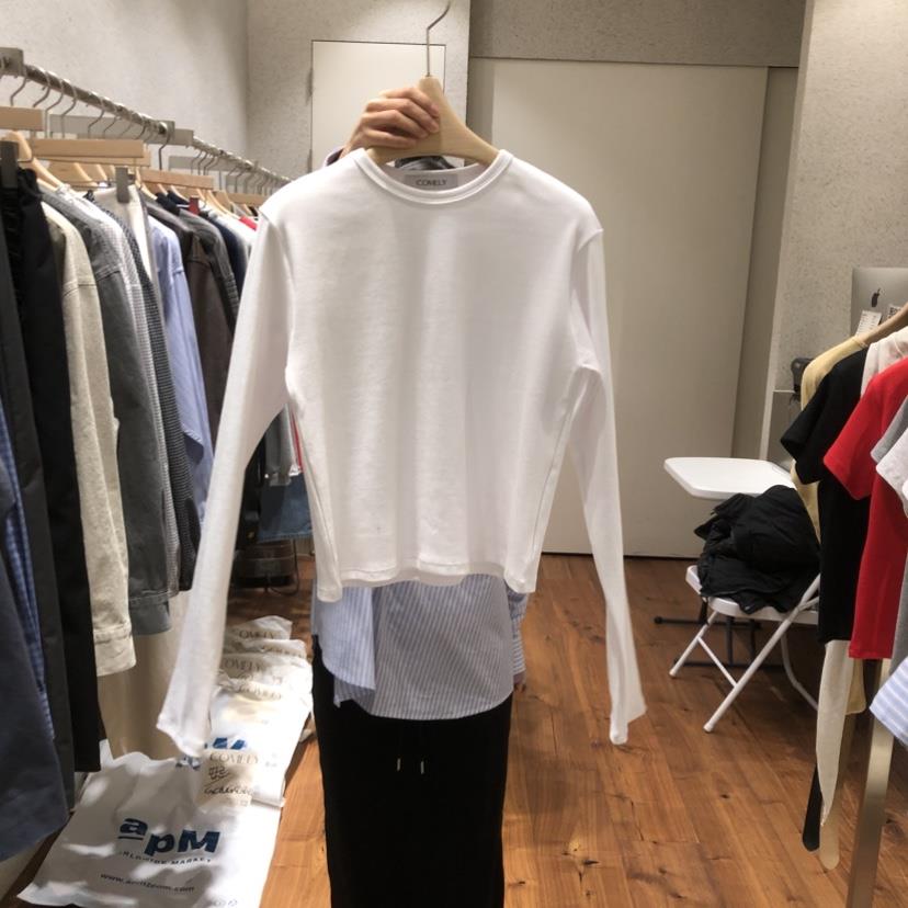 COMELY東大門直郵女裝新款職業推薦人氣真品時尚熱賣長袖T恤COMELY長袖T恤
