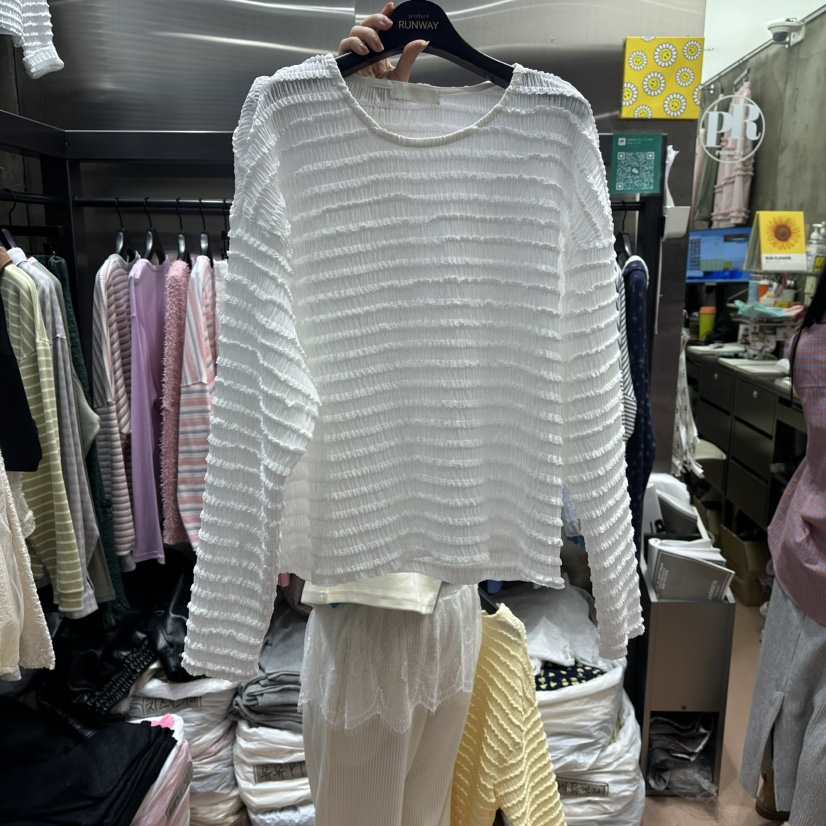 RUNWAY-런웨이韓國代購女士新品職業人氣推薦休閑長袖T恤RUNWAY長袖T恤