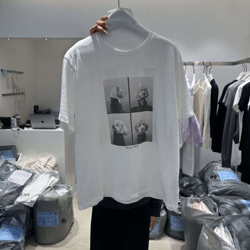 RICH SISTER韓國代購女士新品休閑職業時尚真品26春夏T恤RICH SISTERT恤