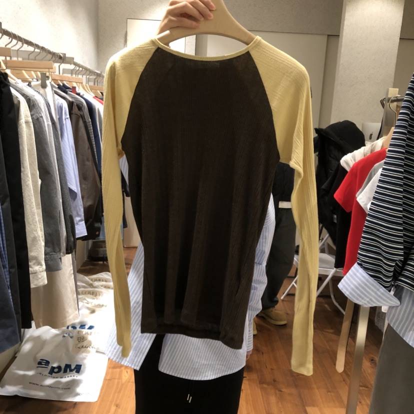 COMELY東大門直郵女裝新款真品職業26春夏熱賣時尚長袖T恤COMELY長袖T恤