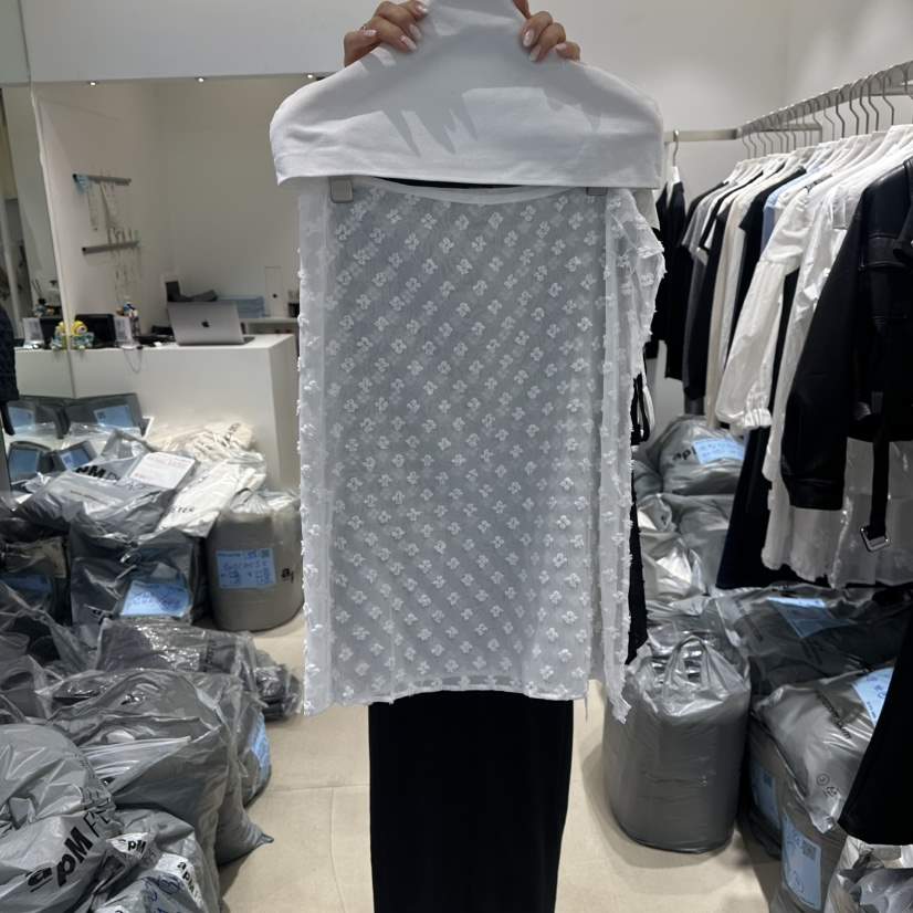 RICH SISTER韓國直郵女士新品職業26春夏人氣半身裙中短裙RICH SISTER半身裙/中短裙