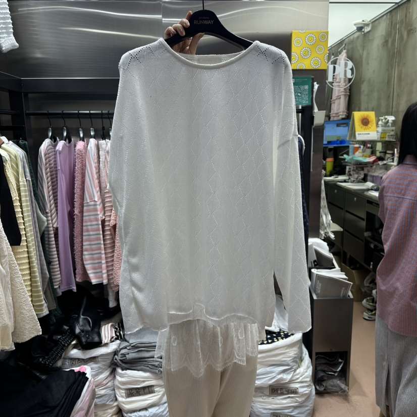 RUNWAY-런웨이韓國代購女士新款推薦職業真品人氣長袖T恤RUNWAY長袖T恤