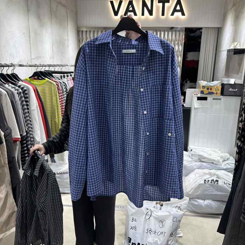 VANTA東大門直郵女裝新款真品推薦人氣時尚熱賣襯衫蕾絲衫VANTA襯衫/蕾絲衫