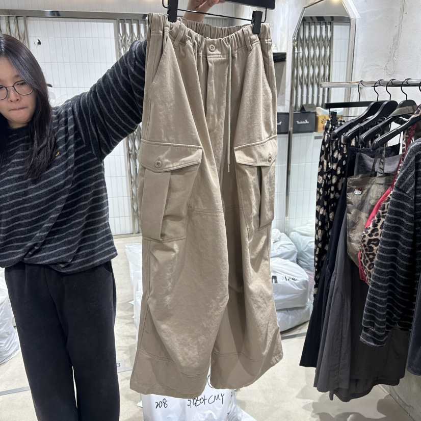 VANTA韓國代購女裝新款時尚休閑職業熱賣人氣26春夏休閑褲VANTA休閑褲