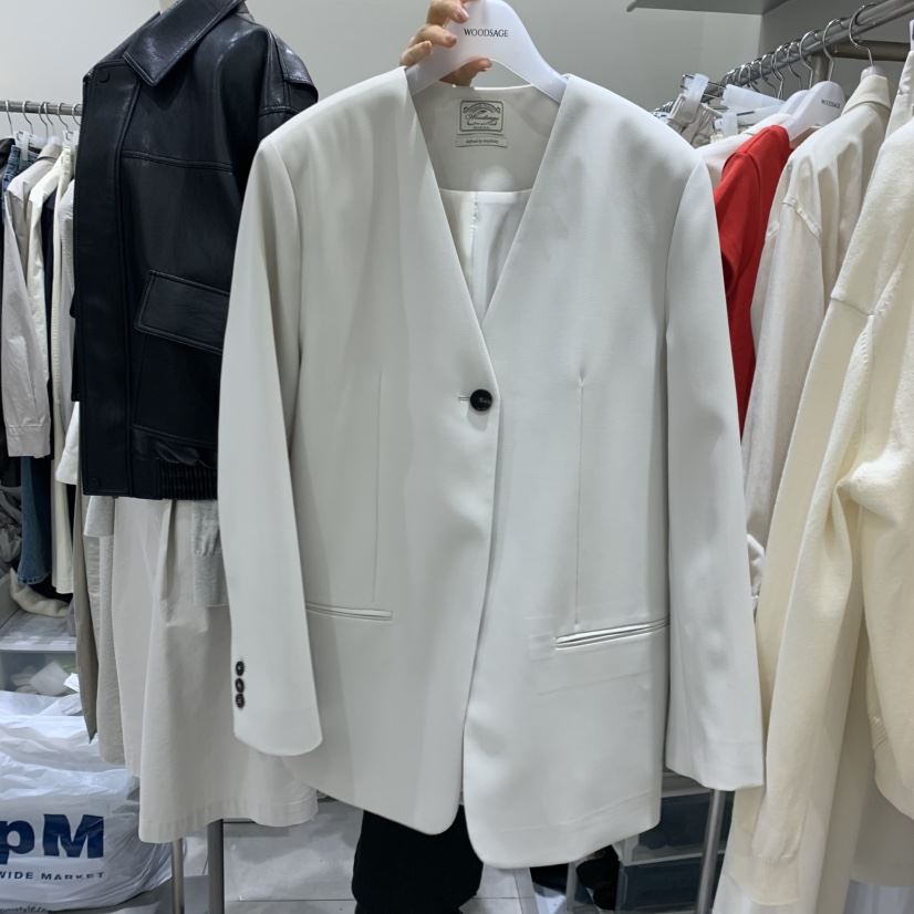 WOOD SAGE東大門代購女裝新款推薦休閑真品人氣職業夾克WOOD SAGE夾克