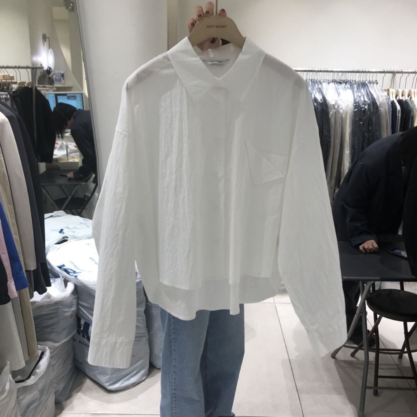 NAVYBURST東大門直郵女士新款熱賣職業人氣真品襯衫蕾絲衫NAVY BURST襯衫/蕾絲衫