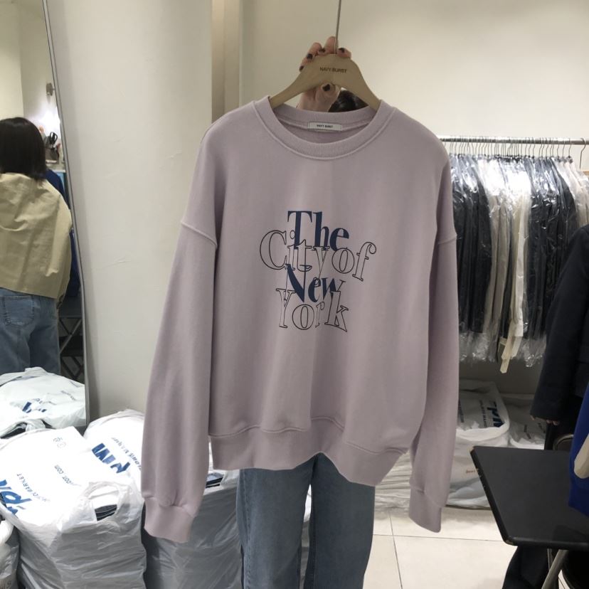 NAVYBURST東大門直郵女裝新款職業時尚熱賣26春夏休閑衛衣NAVY BURST衛衣