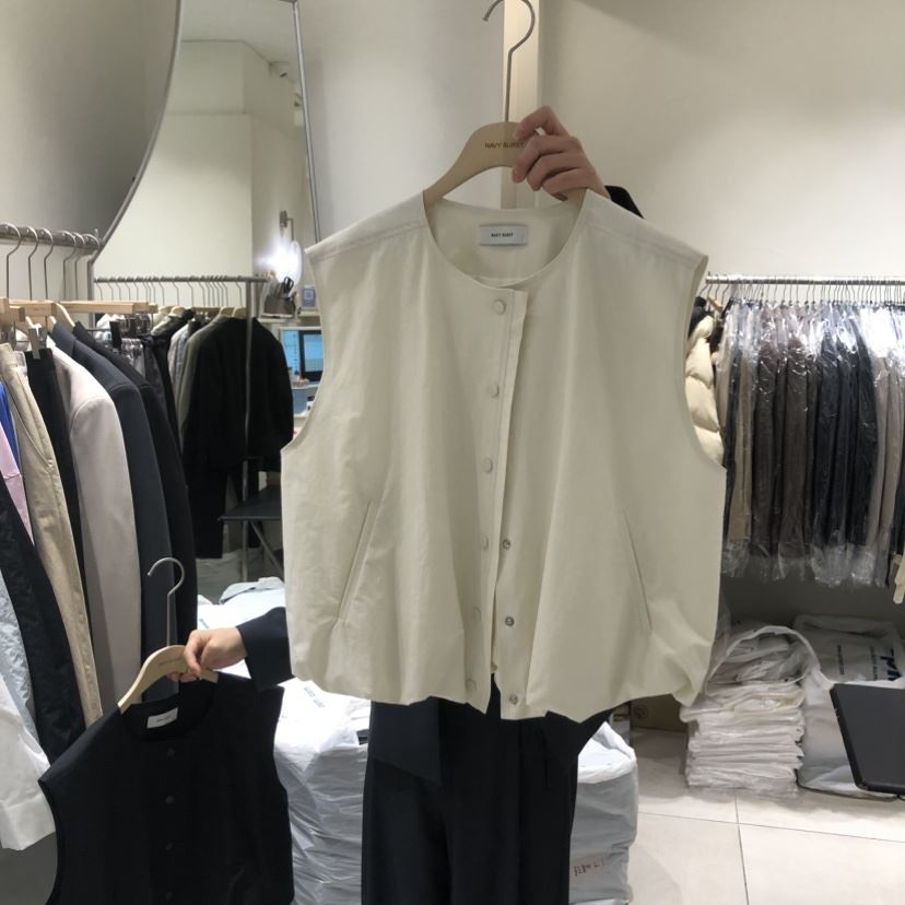 NAVYBURST韓國代購女士新品熱賣真品26春夏推薦休閑職業馬甲NAVY BURST馬甲