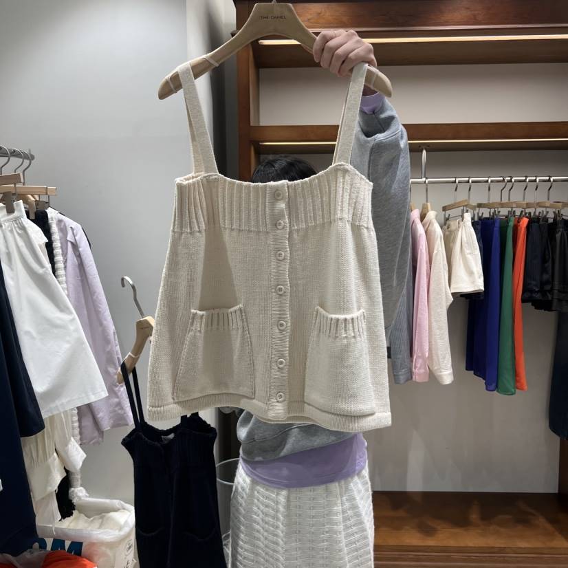 THE CAMEL韓國直郵女裝新款26春夏吊帶背心不含內搭the came_l 家吊帶/背心