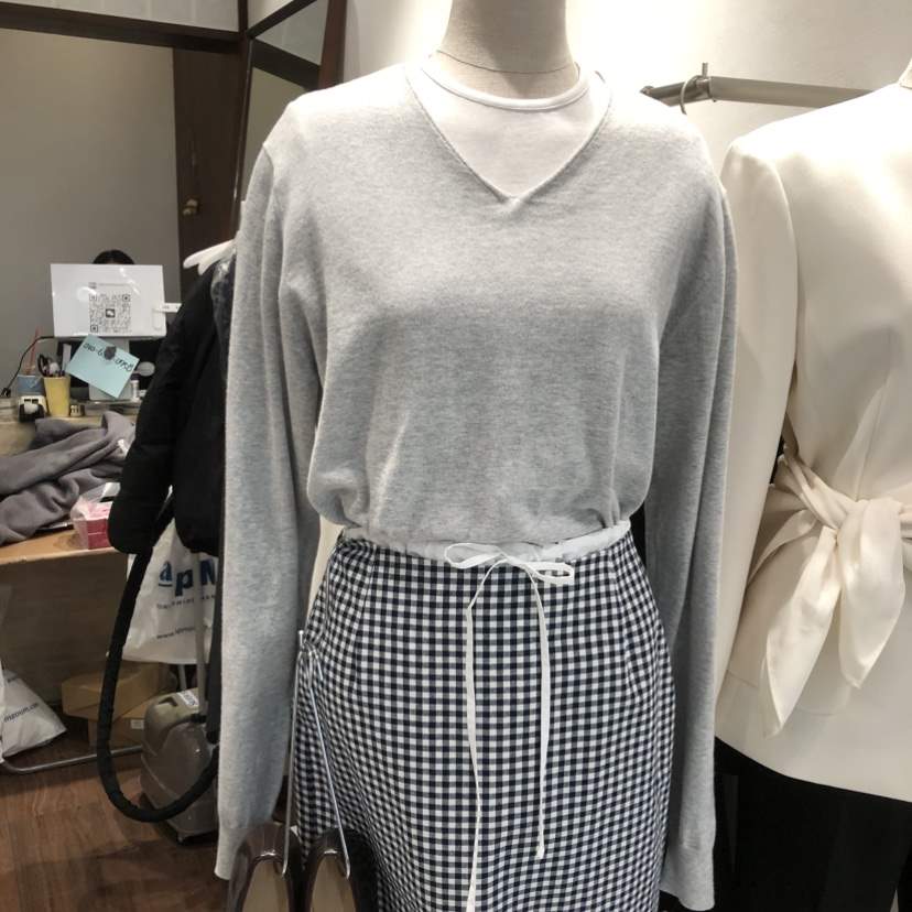 UNDERSTANDING韓國代購女士新品人氣推薦真品針織衫V領棉質UNDERSTANDING針織衫