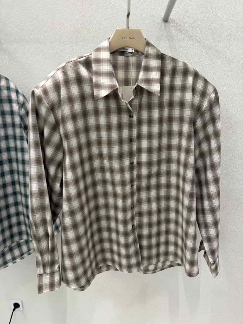 NOB東大門實拍女士新款休閑職業推薦26春夏時尚襯衫蕾絲衫NOB襯衫/蕾絲衫