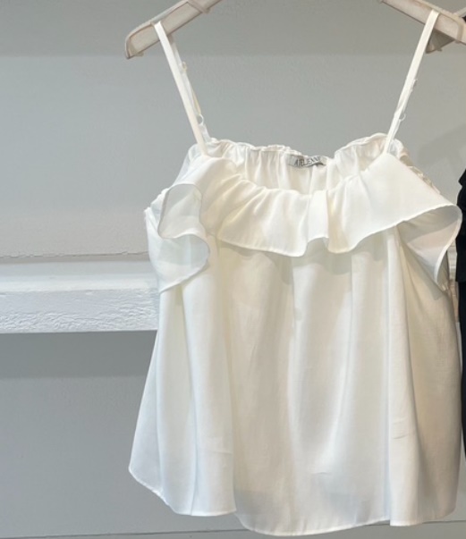 FORMSTUDIO東大門直郵女裝新款真品休閑26春夏吊帶背心荷葉邊FORMSTUDIO吊帶/背心