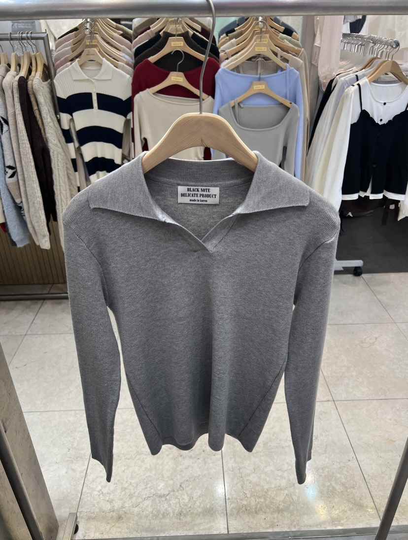BLACK NOTE韓國代購女士新品熱賣時尚26春夏職業人氣針織衫BLACK NOTE針織衫