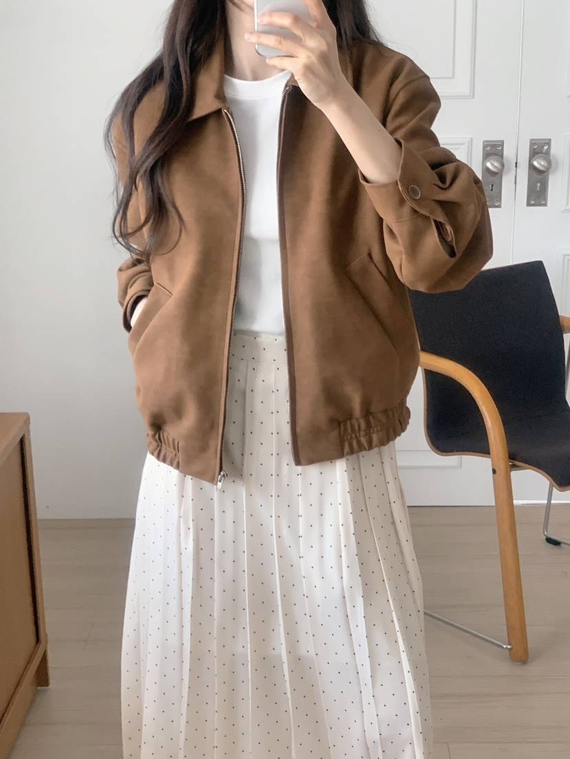 WOOD東大門直郵女裝新款推薦26春夏熱賣時尚人氣真品夾克絨WOOD夾克