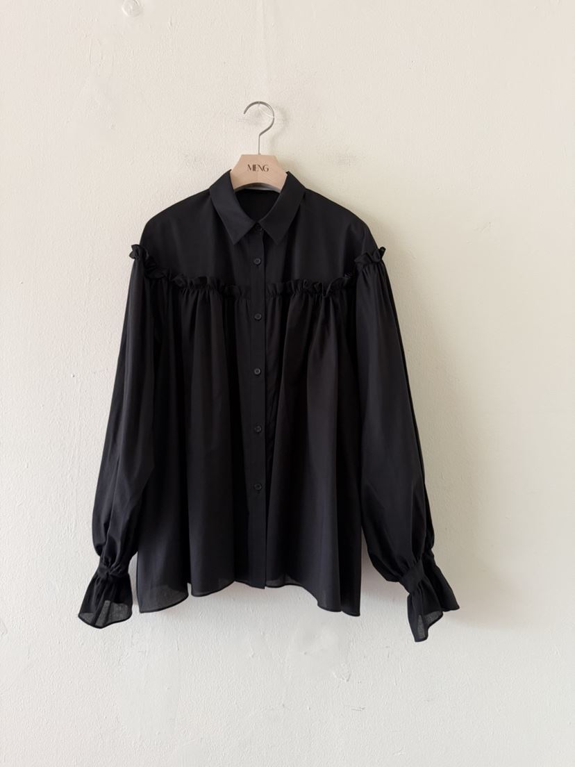 MENG韓國代購女裝新款26春夏時尚熱賣真品推薦襯衫蕾絲衫MENG襯衫/蕾絲衫