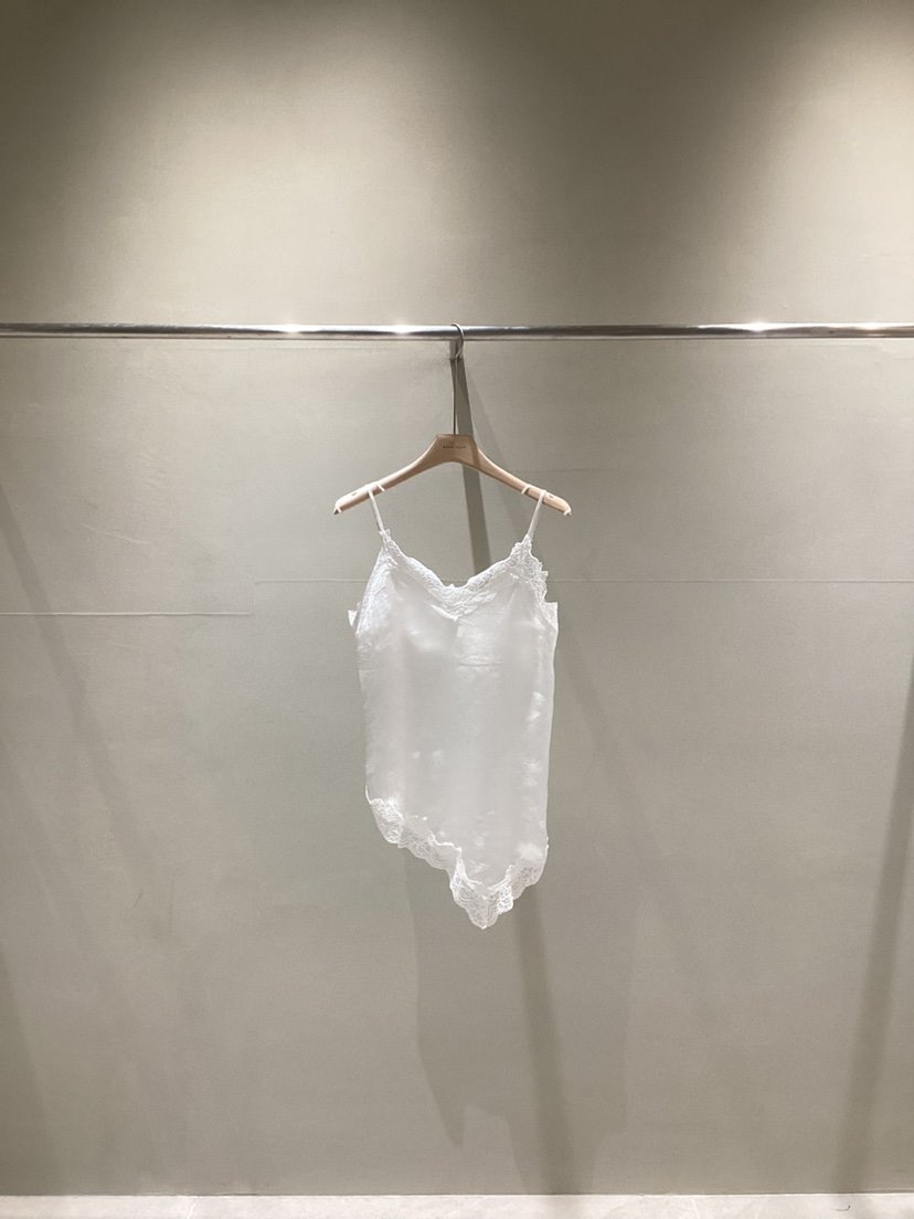 NEAR LEAP-P韓國直郵女裝新款時尚休閑吊帶背心蕾絲緞面NEAR LEAP/The N:L吊帶/背心