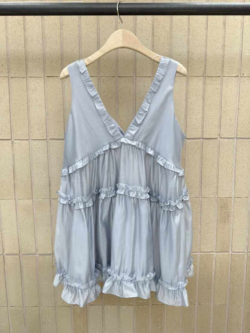 FOSET東大門代購女裝新款熱賣人氣休閑推薦職業時尚吊帶背心FOSET吊帶/背心