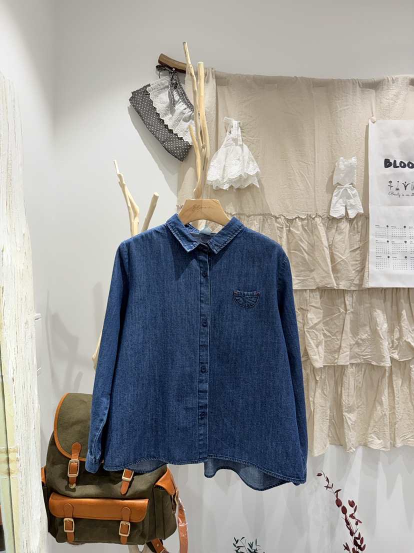 BLOOM東大門代購女士新品時尚真品推薦熱賣26春夏襯衫蕾絲衫BLOOM-S襯衫/蕾絲衫