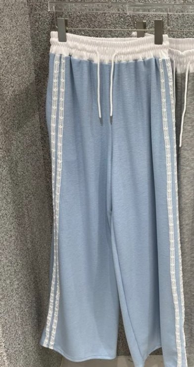 UNA/THE MAY韓國代購女士新款熱賣真品職業休閑褲口袋蕾絲THEMAY/UNA休閑褲