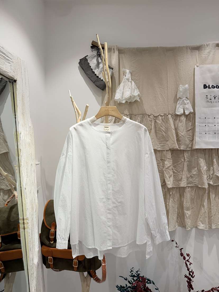 BLOOM東大門實拍女裝新品26春夏人氣推薦時尚熱賣襯衫蕾絲衫BLOOM-S襯衫/蕾絲衫