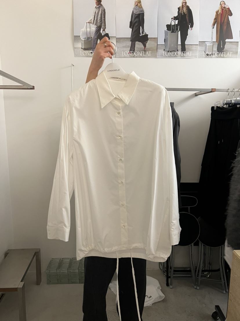 LONDON FLAT東大門實拍女士新款推薦真品襯衫蕾絲衫棉質LONDON FLAT襯衫/蕾絲衫