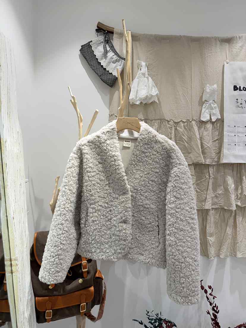 BLOOM東大門代購女裝新品26春夏職業時尚人氣真品夾克羊毛BLOOM-S夾克