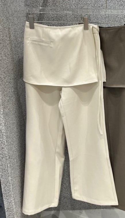 UNA/THE MAY韓國代購女裝新款休閑熱賣職業真品裙褲紐扣THEMAY/UNA裙褲