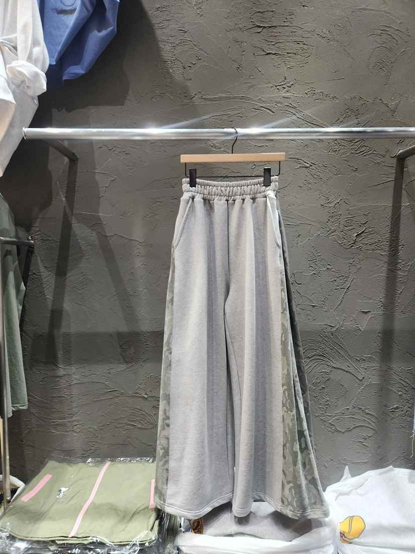 BLACK RIBBON-A韓國直郵女士新款時尚職業休閑褲迷彩褶裥BLACK RIBBON-A休閑褲