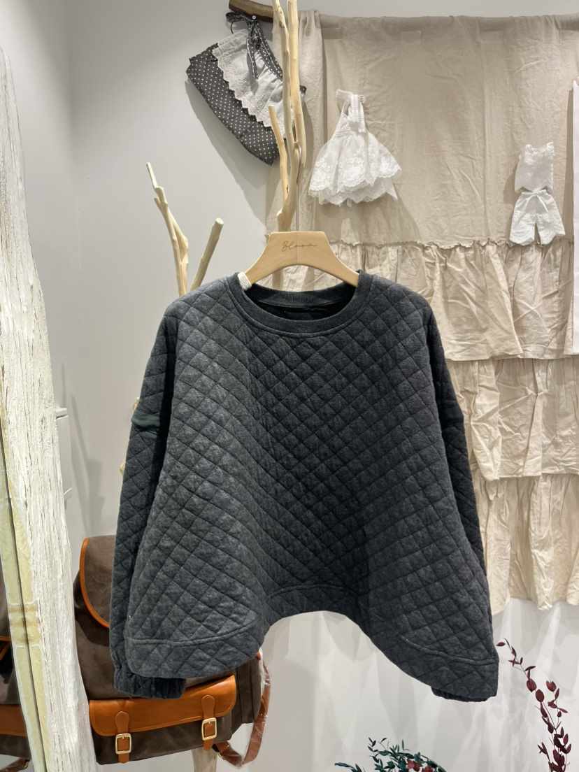 BLOOM東大門代購女裝新品職業休閑熱賣真品人氣推薦衛衣絎縫BLOOM-S衛衣