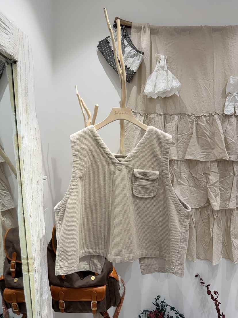 BLOOM韓國直郵女裝新款人氣休閑推薦26春夏熱賣職業真品馬甲BLOOM-S馬甲