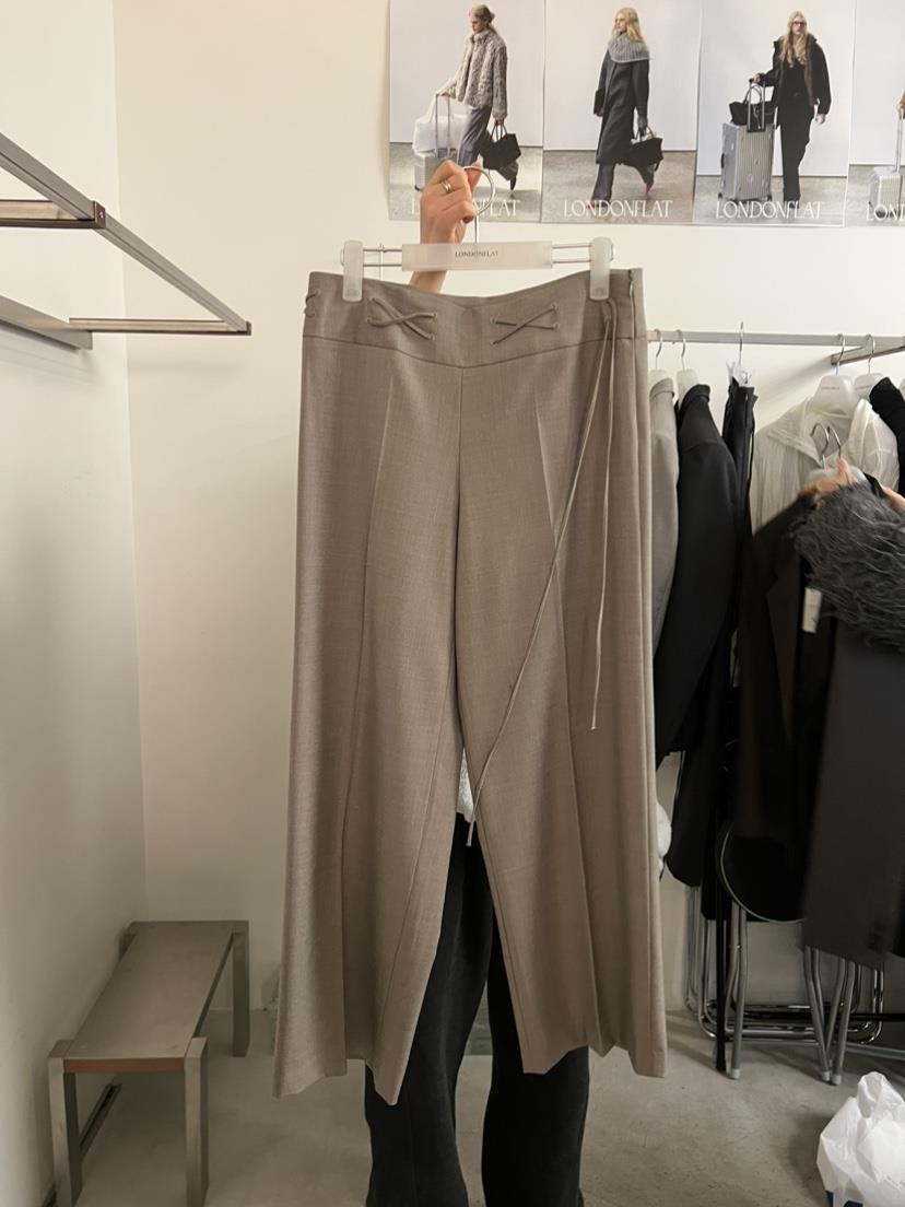 LONDON FLAT東大門代購女士新品熱賣休閑26春夏人氣休閑褲LONDON FLAT休閑褲