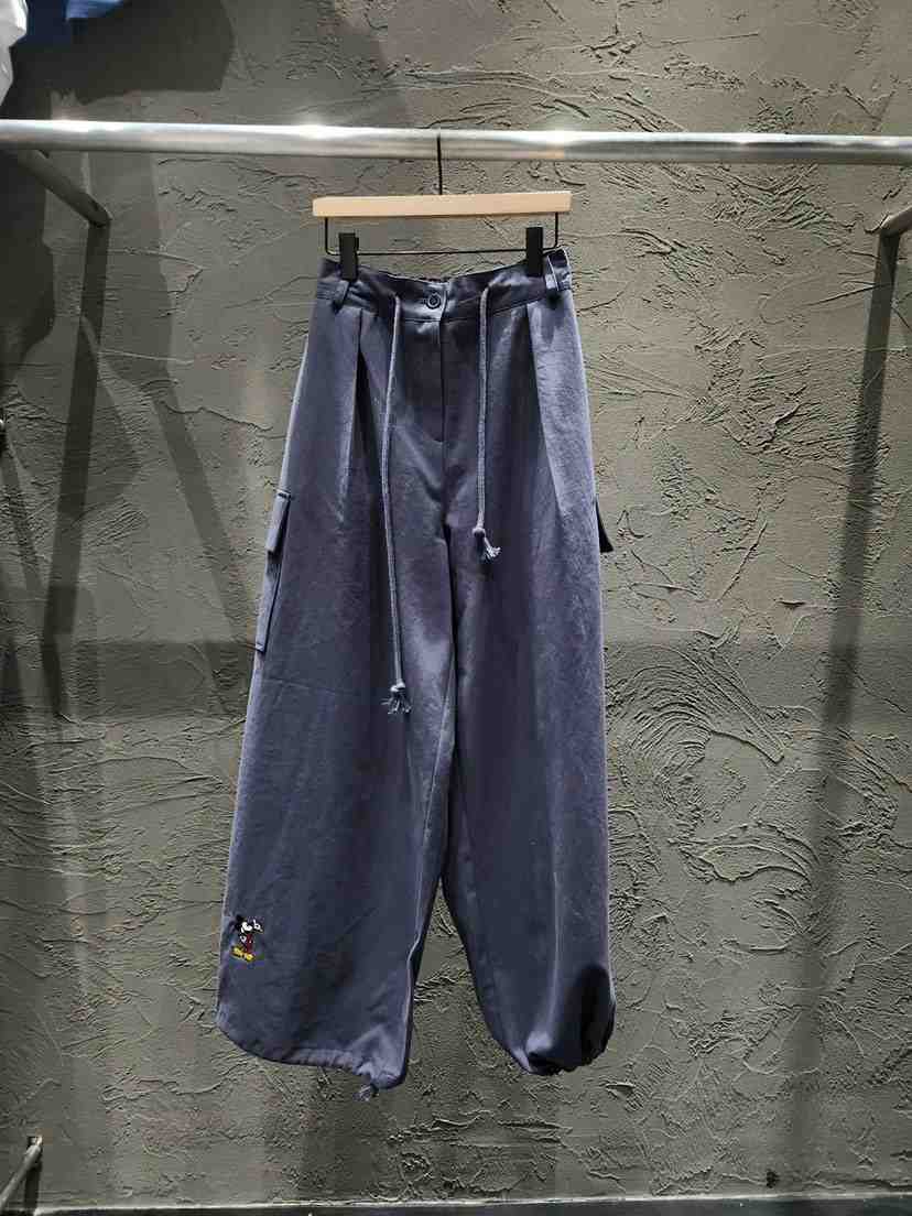 BLACK RIBBON-A韓國直郵女士新款休閑人氣休閑褲工裝褲BLACK RIBBON-A休閑褲