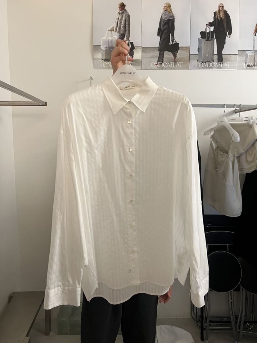 LONDON FLAT東大門代購女士新品推薦職業休閑襯衫蕾絲衫LONDON FLAT襯衫/蕾絲衫