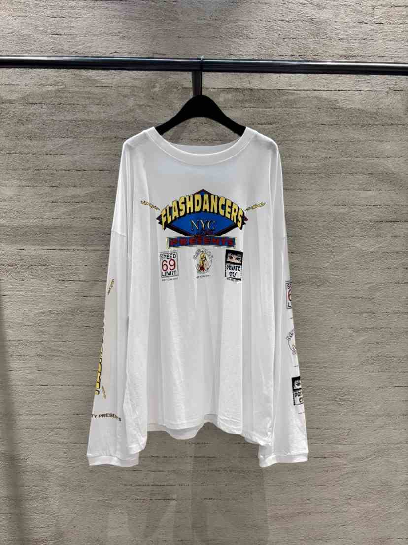 SUGAR CASE東大門直郵女士新款休閑26春夏熱賣時尚長袖T恤SUGAR CASE長袖T恤