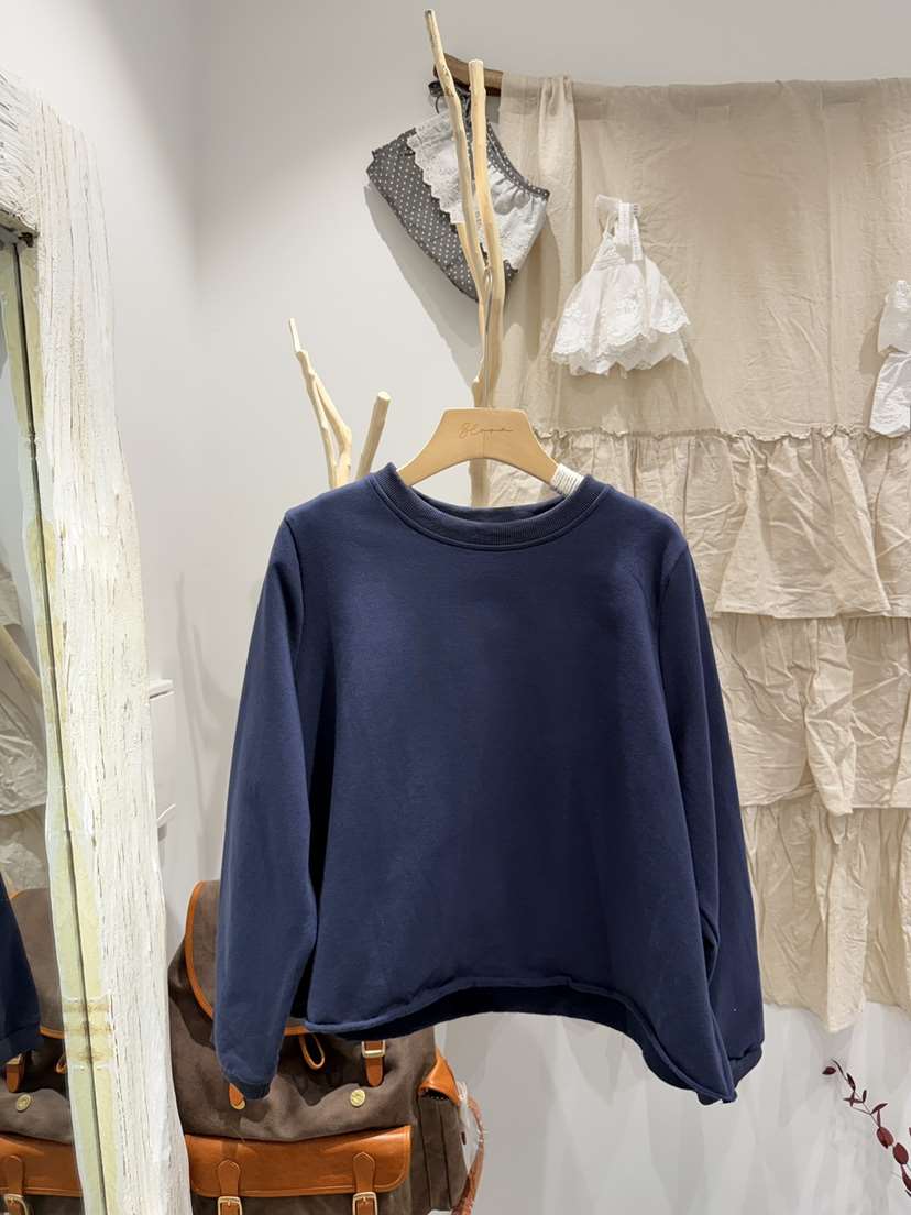 BLOOM東大門實拍女裝新品休閑推薦熱賣時尚真品長袖T恤羊毛BLOOM-S長袖T恤